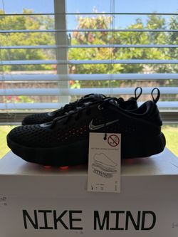 Nike Mind 002 Black Hyper Crimson HQ4308-001 Men Size 11