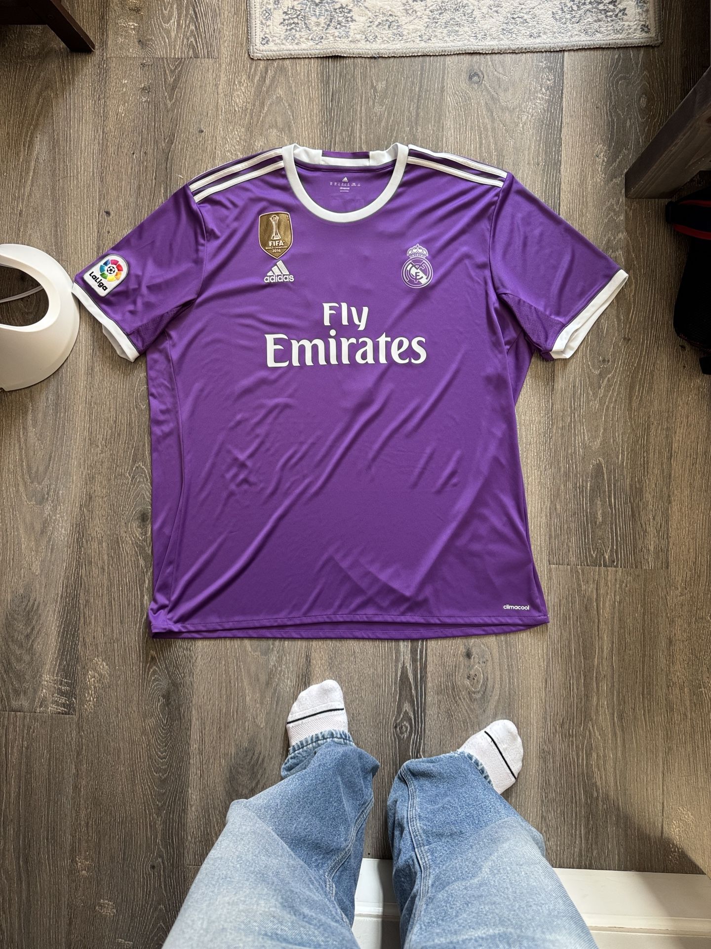 Adidas Real Madrid Ronaldo 2017/18 Away Kit - Fan Version