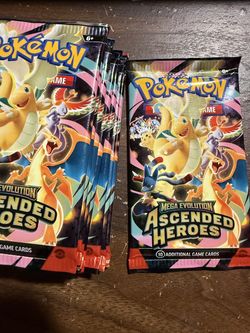 Pokémon ascended heroes single packs
