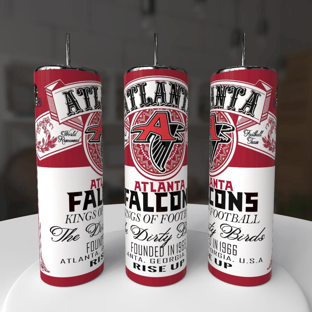 Atlanta Falcons Football Tumbler