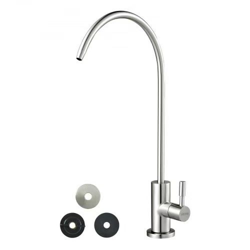 Stainless Steel Faucet, Lead-Free Drinking Water Faucets, Reverse Osmosis Faucet with Solid Brass Valve, High Arch Filtered Water Faucets For Kitchen