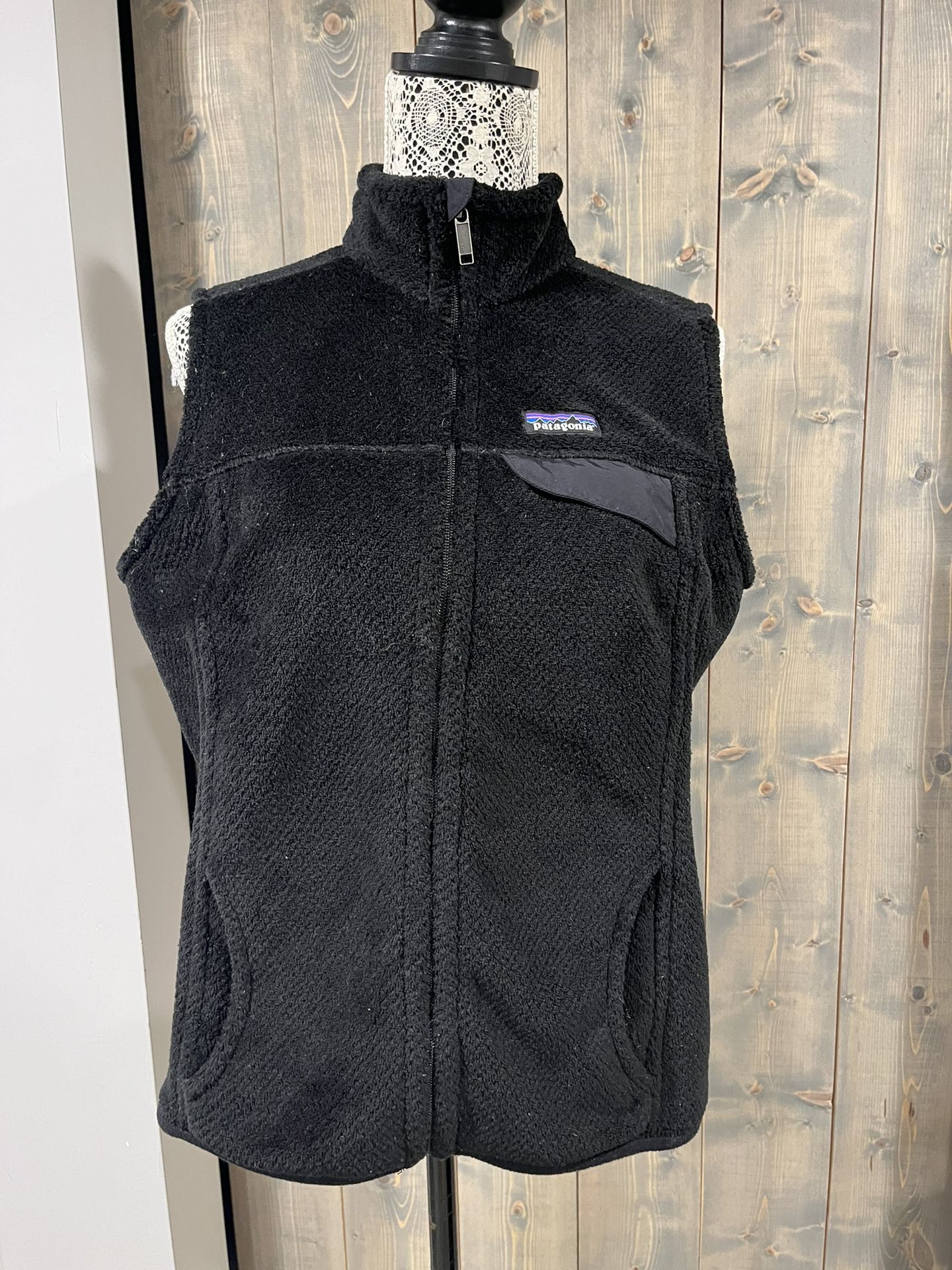 Patagonia L Size Black vest 