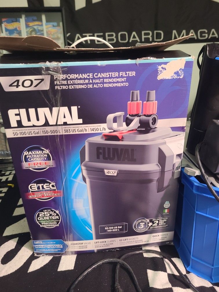 Fluval 407 Shark Skimmer Mimi Skimmer 