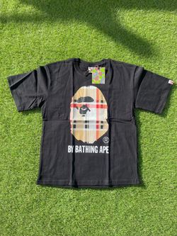 Black Burryberry Bape T Shirt