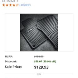 Floor Mats - Acura