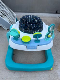 Safety 1st Baby Walker / Activity Center – Teal & White