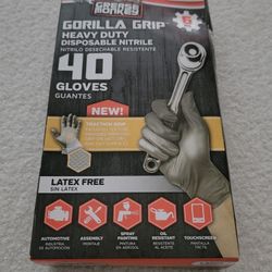 Gorilla Grip Dispoable 40 Gloves