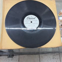 Capitol Records 10" 78 RPM promotional record
