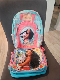 Disney Moana Backpack and Lunch Bag Set