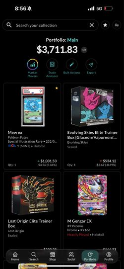 Pokemon collection