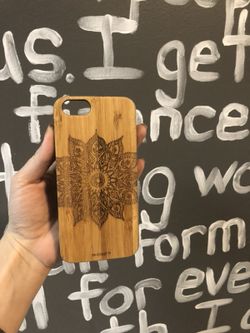 Wood iPhone 5 case