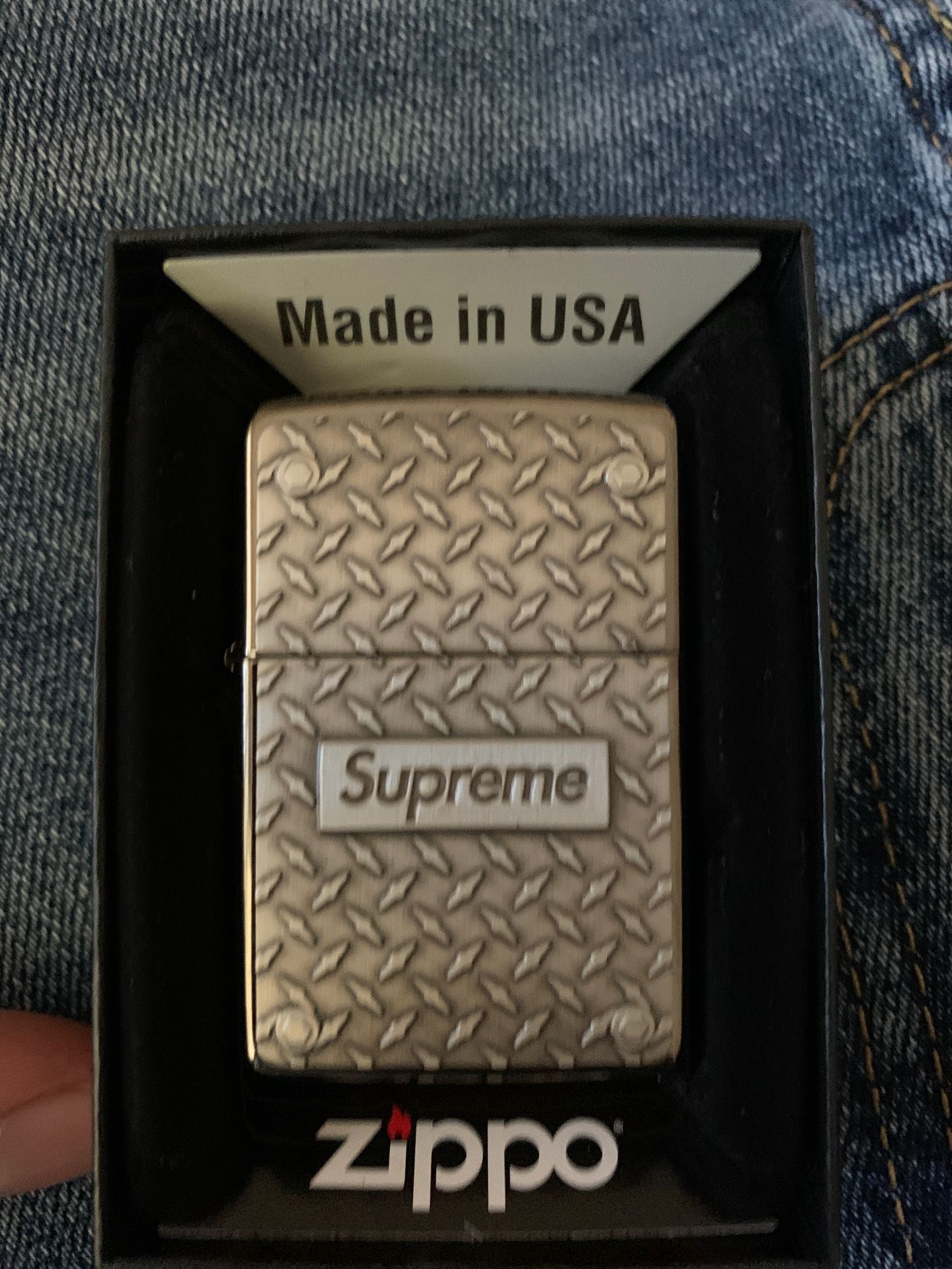 Supreme zippo lighter