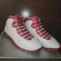 🚨🚨RARE🚨🚨 2005 Jordan 10 Red Steel Size 12.5