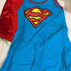Superman Ladies Dress Costume Small 