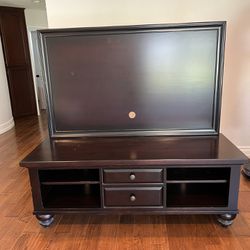 Wood Table Tv Stand