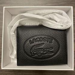 Lacoste Necklace Wallet with Chain