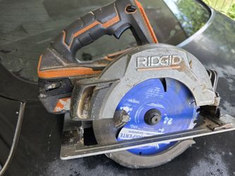 Ridged 18v  7 1/4" Blade Battery 4.0 No Charger