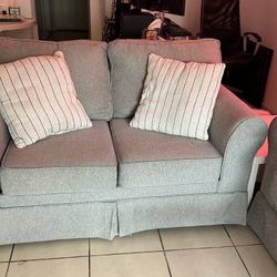 Sofa and Loveseat Set