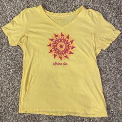 Life is Good t-shirt, Women’s size L