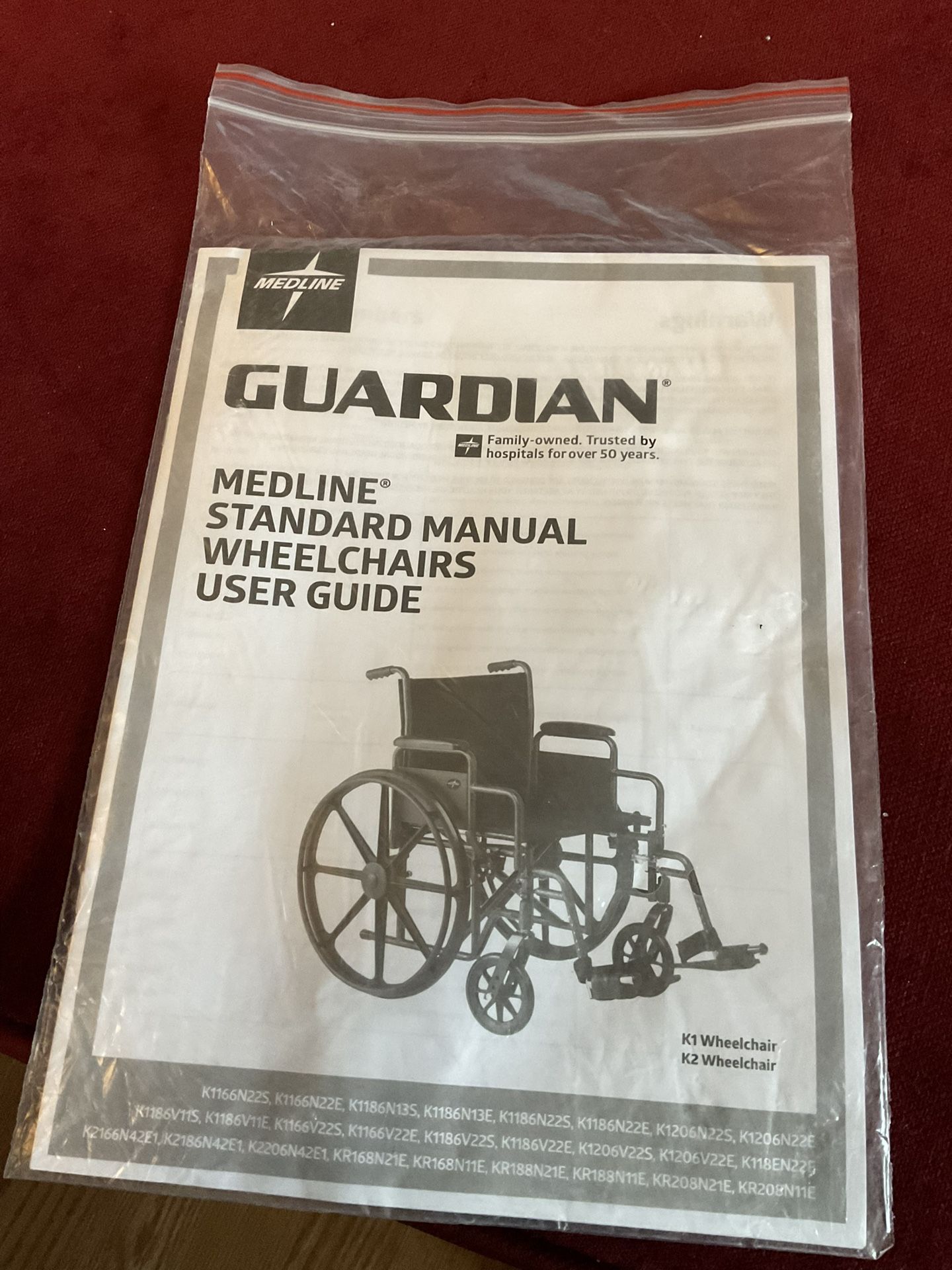 New Wheelchair  Guardian Medline 