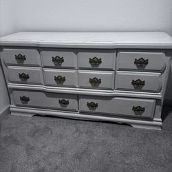 Solid wood dresser