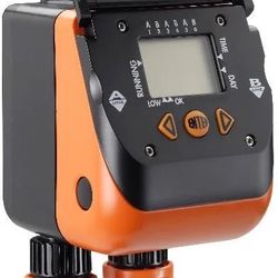 Claber 8420 Aquadue Duplo Evolution Dual-Outlet Digital Water Timer
