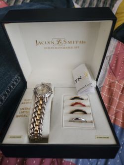 Jaclyn Smith Interchangeable Watch Set
