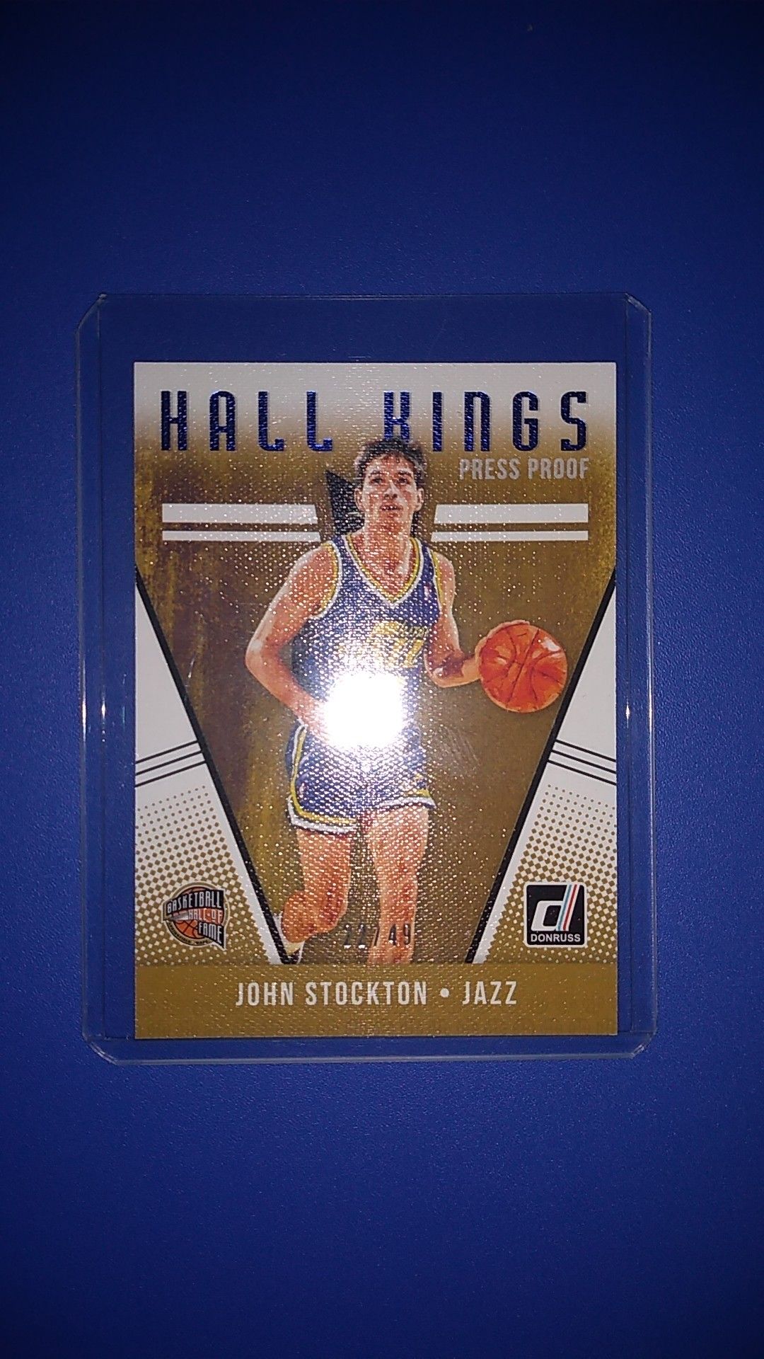 Utah Jazz John Stockton Card (22/49)