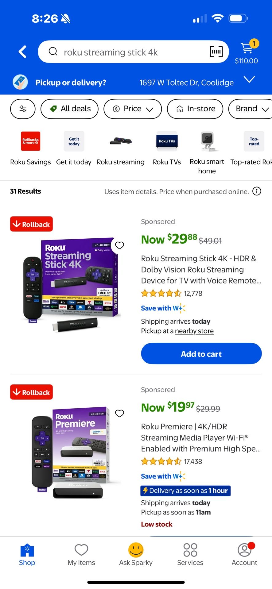 Roku Streaming Stick