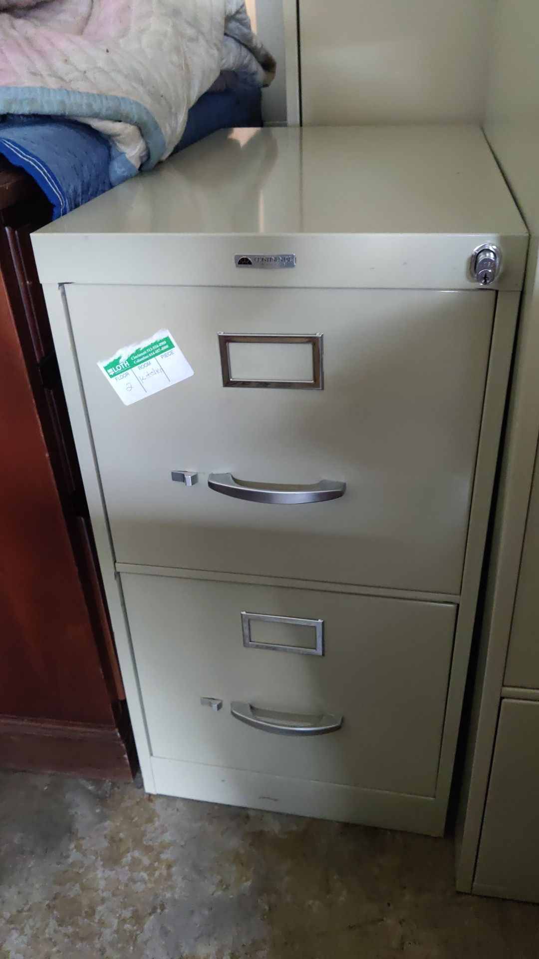 Continental 2 drw filing cabinet