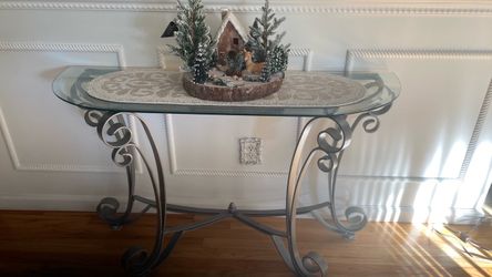 Beautiful glass table