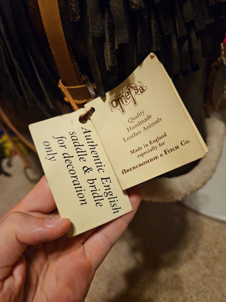 Omersa Vintage Leather Horse