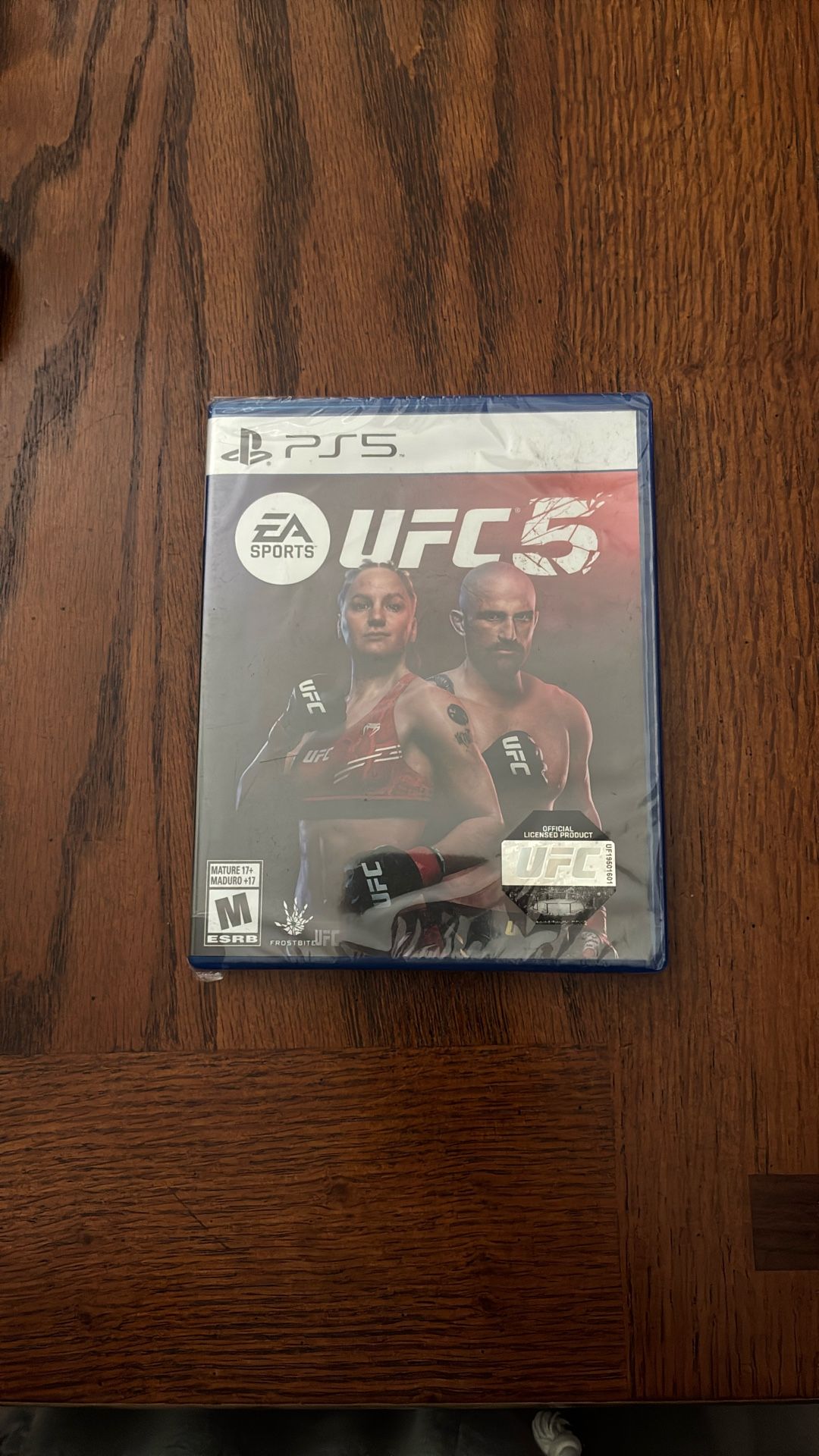 UFC 5 Disc For Ps5 *UNOPENED*