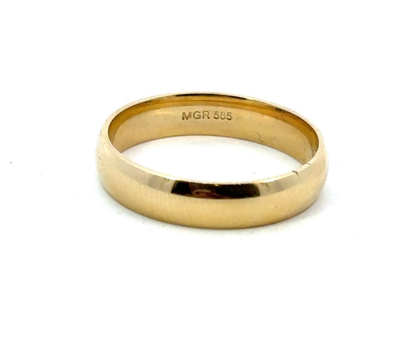 Men’s 14k Yellow Gold Wedding Band Ring Size 11 GP3050354