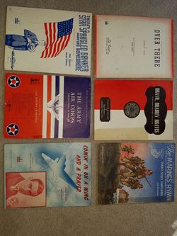 Sheet Music - vintage patriotic