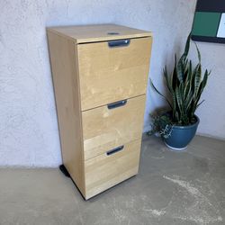 Ikea Galant Locking File Cabinet