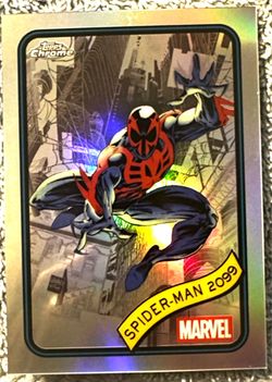 2025 Topps Chrome Star Wars Spider -Man 2099 Refactor