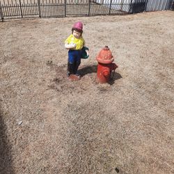 1948 Fire Hydrant & Little Girl
