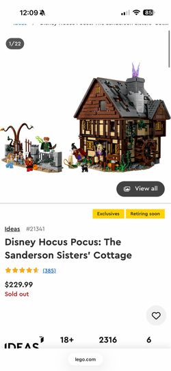 Hocus pocus Lego set