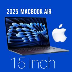 💻🔥  15” 2025 MacBook Air M4  Apple Laptop Bundle– Free Wireless Keyboard / Mouse / Protective Cover - MIDNIGHT – 16GB / 256GB – $900🔥