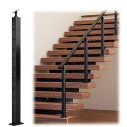Stair Cable Railing Post 
