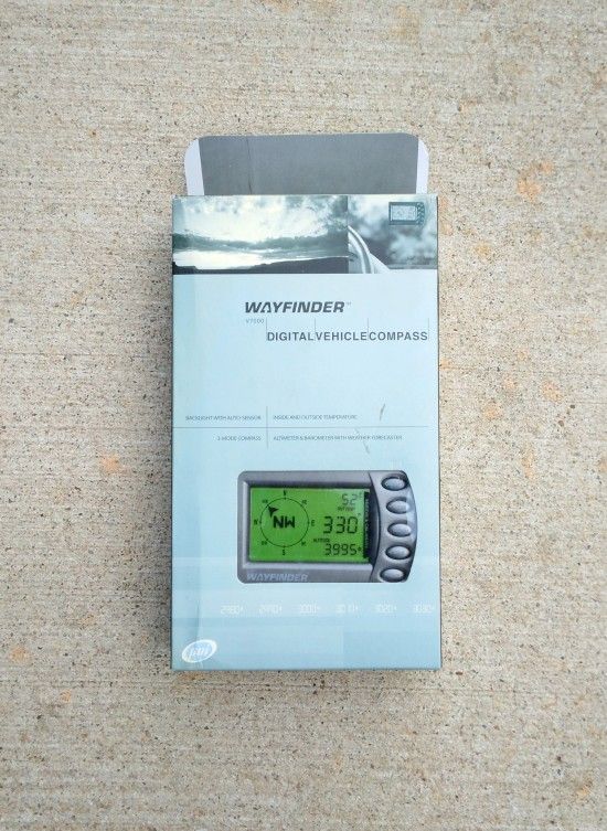 Wayfinder Digital Vehicle Compass