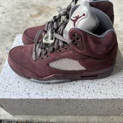 Burgundy 5’s 