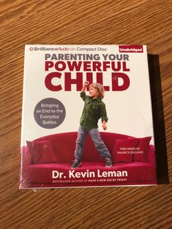 Parenting your Powerful Child Dr Kevin Leman Audio CD Book on tape