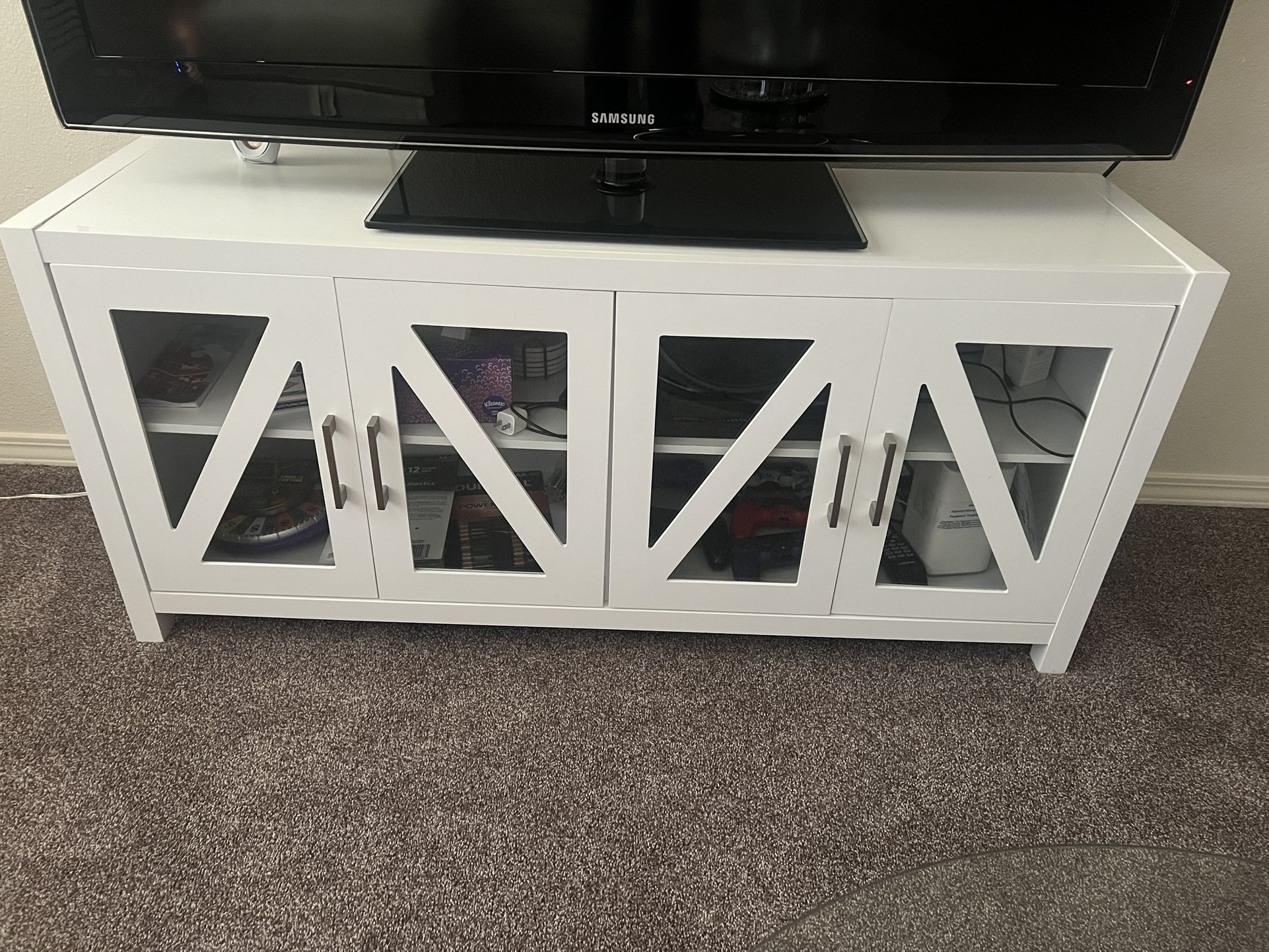 HOMCOM TV Cabinet Stand for TVs up to 58"