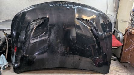 2016-2017-2018-2019-2020-2021 JEEP GRAND CHEROKEE SRT W/SCOOP HOOD OEM USED #10553