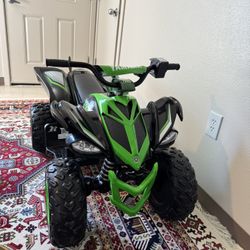 Yamaha Raptor 12V ATV Ride-on, Ages 3+, Speeds Up to 5 MPH, Includes Battery and Charger