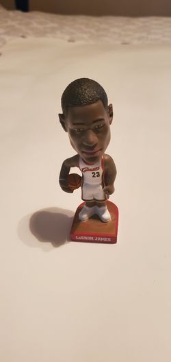 Le Bron James bobble head figure.