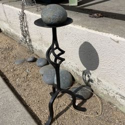 Iron Candle Stick Decor