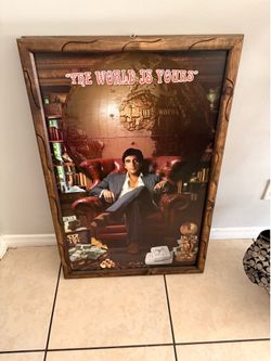 Poster with frame